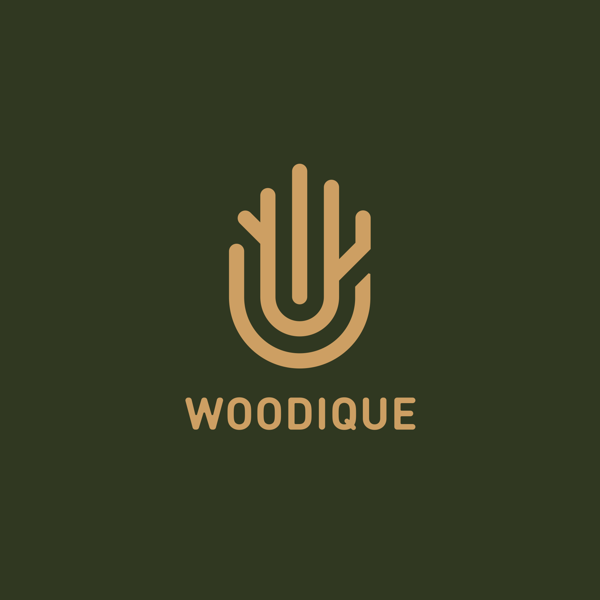 Woodique Logo